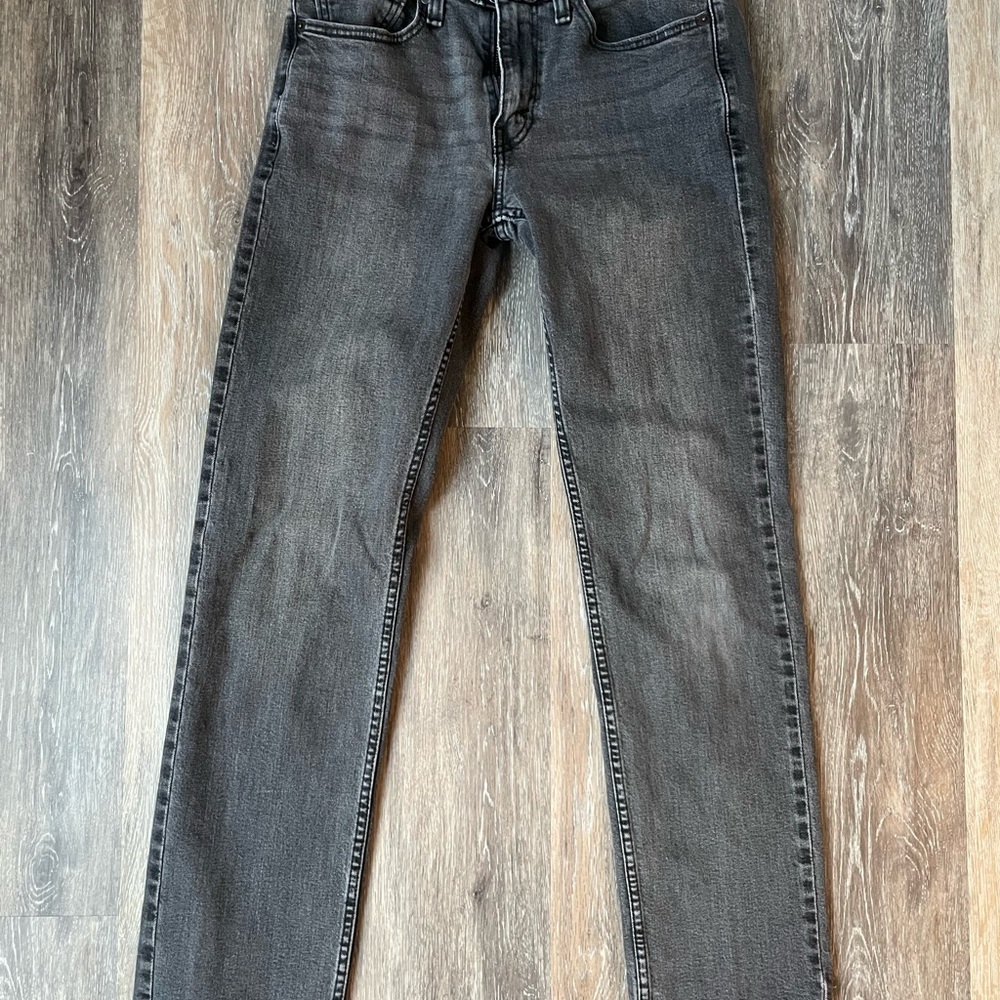Levi's 514 Black Jeans 29x32